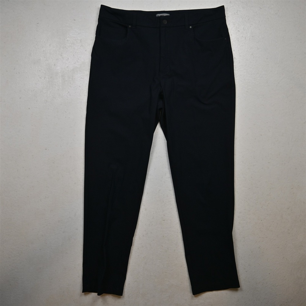 VRST 36x32 Navy Blue Athletic Stretch 5 Pocket Golf Dress Mens Pants